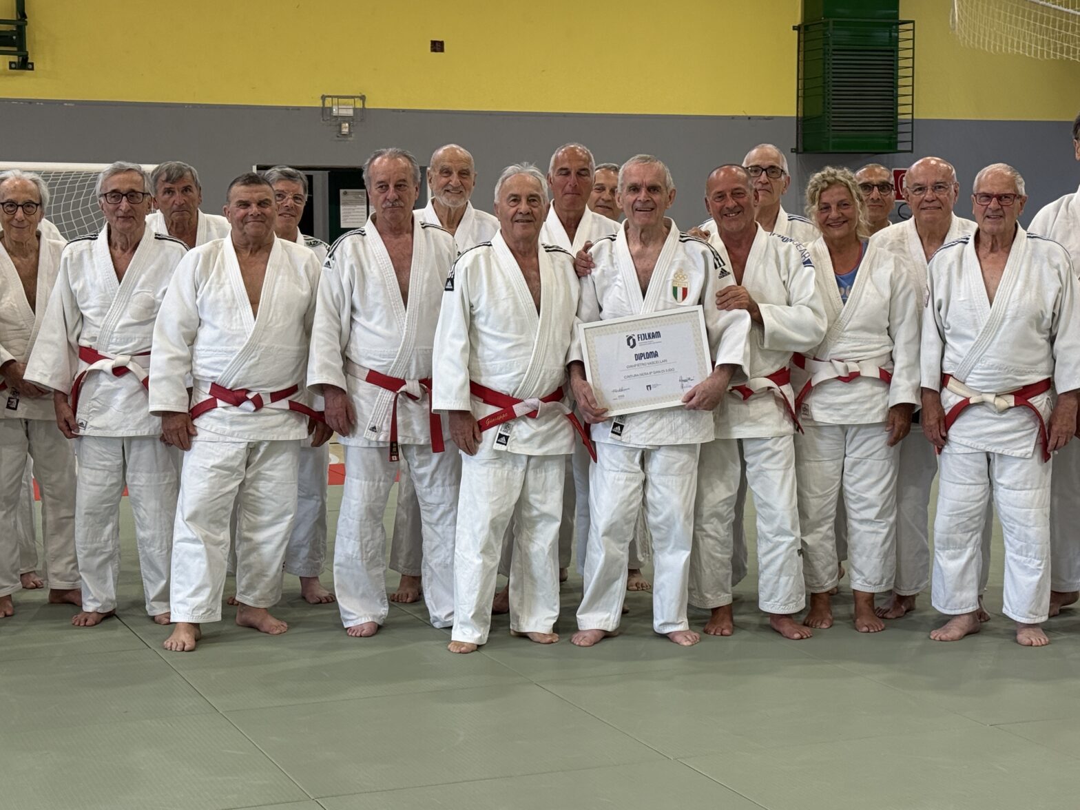 Il Maestro Gianpietro Vascellari insignito dell’8° Dan di Judo